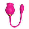 Vibrador Sugador com Bullet Flora