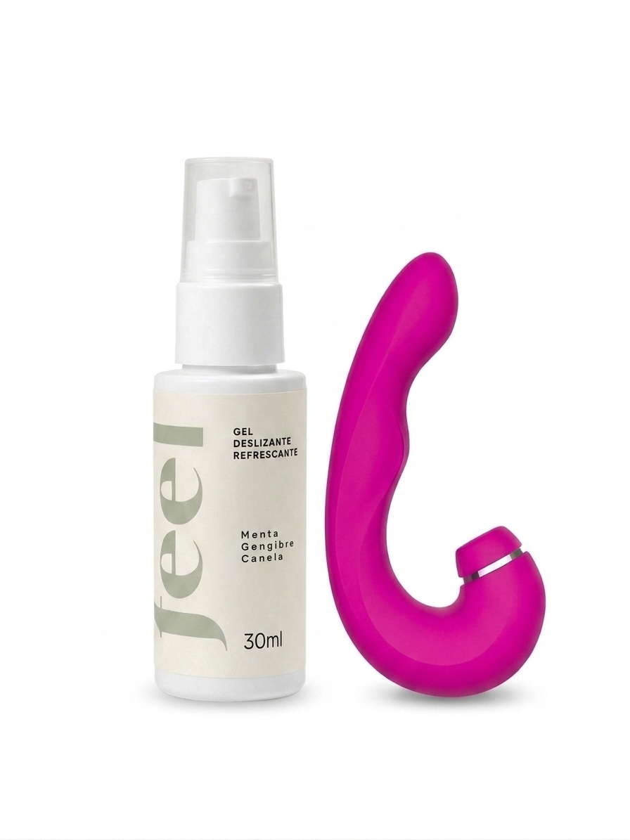 Kit Êxtase de Lilith (Vibrador Nyx + Gel Refrescante)