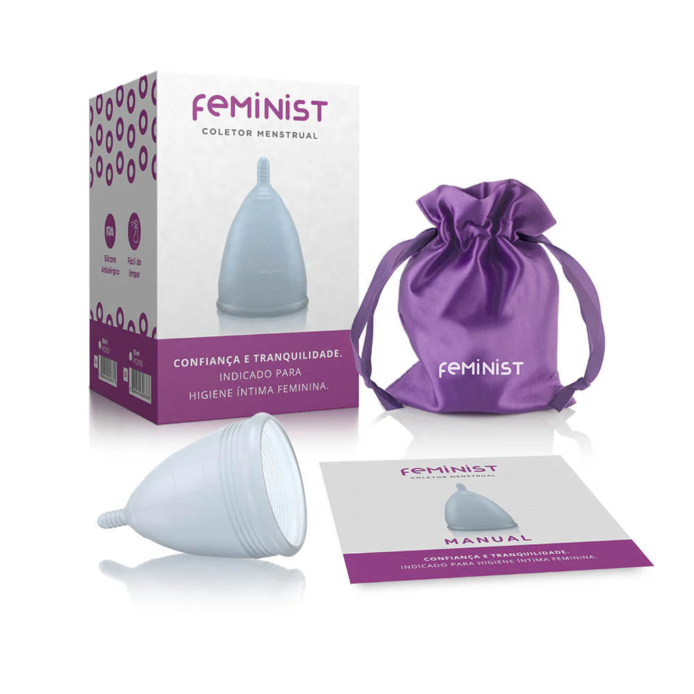 Coletor Menstrual 25 ML + Copo Esterilizador