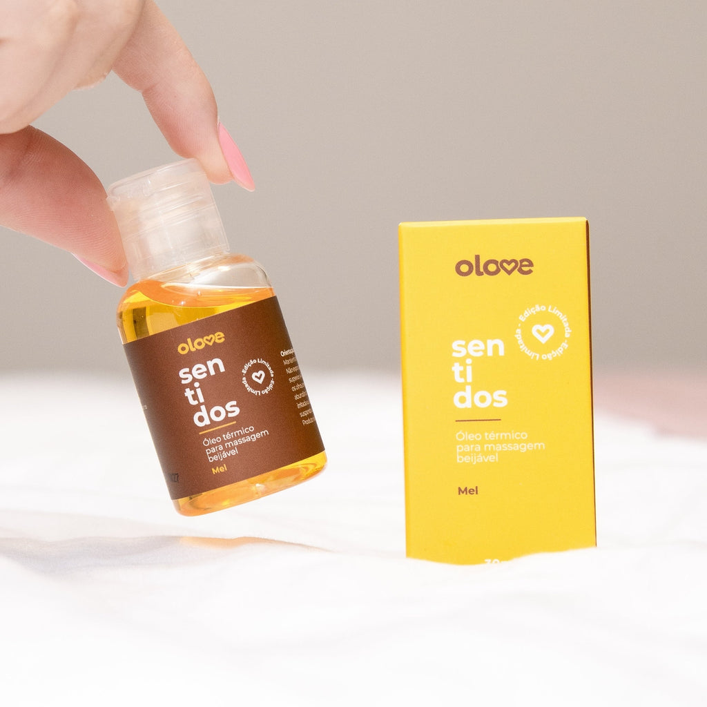 Óleo Beijável Sentidos Mel Hot 30 ml